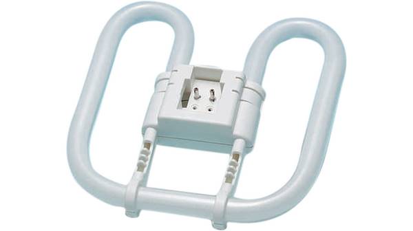 Świetlówka "Motylek" // Square Lightbulb "Butterfly" 16W Megasun T200 drzwi art. 00001239