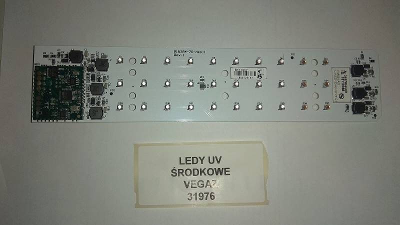 LED UV 30 środkowe Vegaz art. 31976