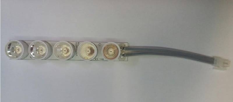 Moduł // Module Rubino collagen booster 5xLED MS Alpha, P9/P9S art. 3230355317