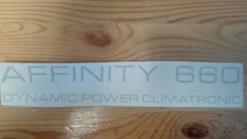 Naklejka na dolną blende Ergoline Affinity 660 Dynamic Power // Sticker for the lower reflector Ergoline Affinity 660 Dynamic Power art 1878