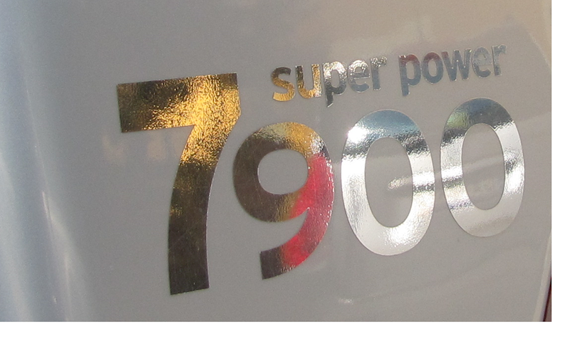 Naklejka na dolną blende MS 7900 Ultra Power // MS 7900 Ultra Power lower bezel sticker art 1094