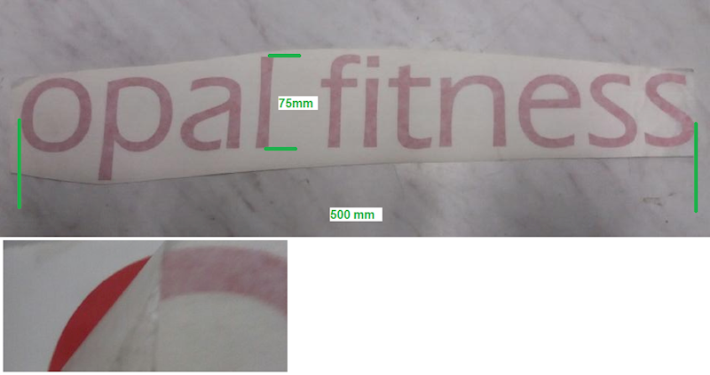 Naklejka na kapsel Opal Fitness art: 00001116