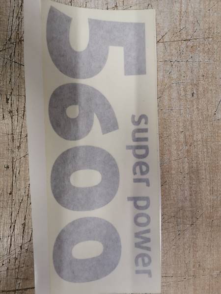 Naklejka na blende dolną // Lower blende sticker KBL 5600 Super Power art 72109
