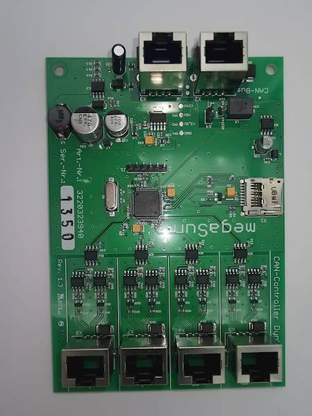 PCB KBL megaSun płytka sterowania podświetleniem matrix / CAN controller dynLight KBL7 / P9 / P9S  art no. 3220323940