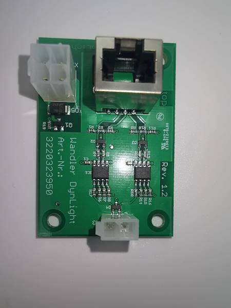 PCB KBL megaSun płytka konwenter do podświetlenia matrix /  Converter dynLight KBL7 / P9 / P9S art no. 3220323950