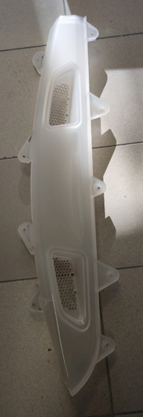 Dekor transparentny pod opalaczem ramion // Shoulder cover inside RHS with shoulder tanner frosted MS art. 3313000013