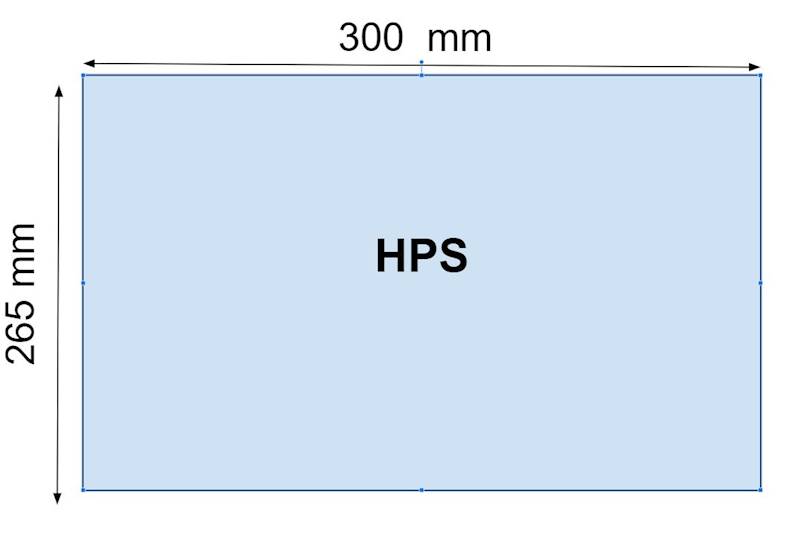 Filtr opalacza twarzy // Facial filter HPS Luxura Vegaz 300x265 art. 31805