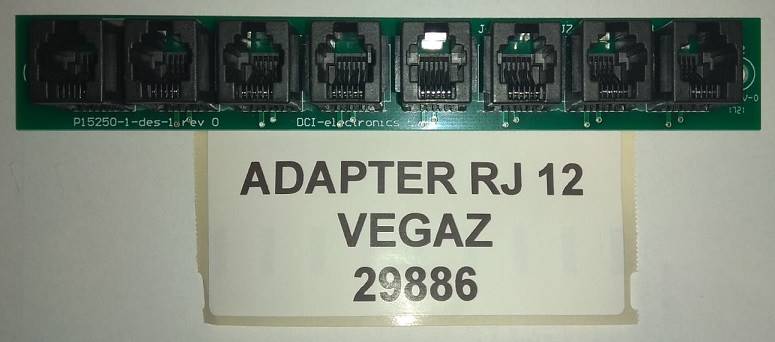 Adapter RJ12 // Adapter print Vegaz, Jewel art. 29886