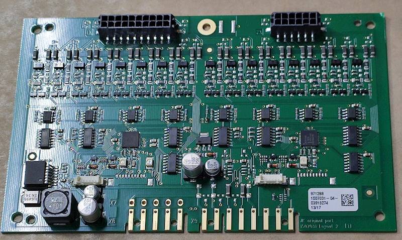 PCB Płytka sterowania dławikami Ergoline Prestige 1400 // PCB Ergoline Prestige 1400 ballast control board art 1507031