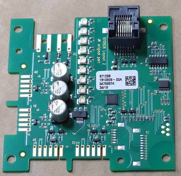 PCB Płytka Gateeway konwenter sygnałowy Prestige Lightvision // PCB Gateeway board Prestige Lightvision signal converter art. 1512738-00 (1510926)