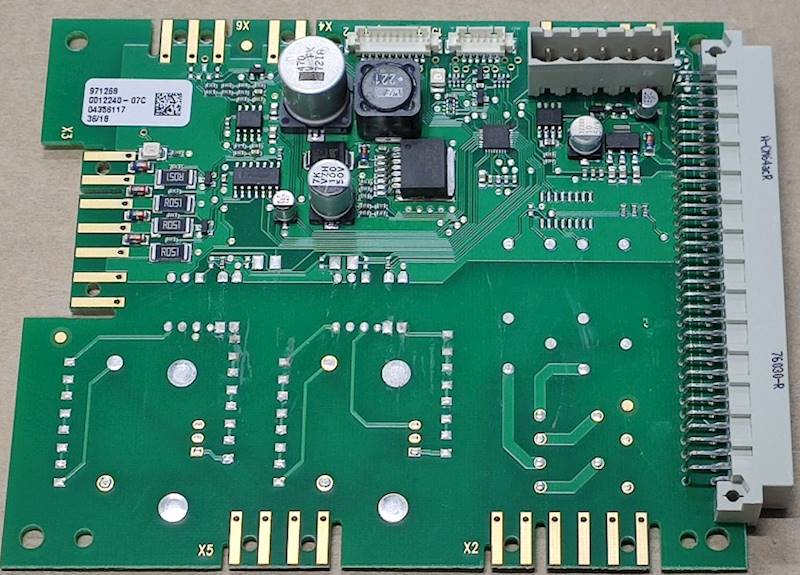 PCB wentylacji opalaczy twarzy // PCB Facial tanners fans control Ergo Ex/Ev art. 12240 