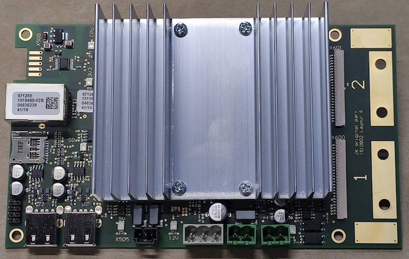 PCB Płytka sterująca wyświetlaczem zewnętrznym / Display and control outside Controlcenter Prestige LightVision art. 1019489-05