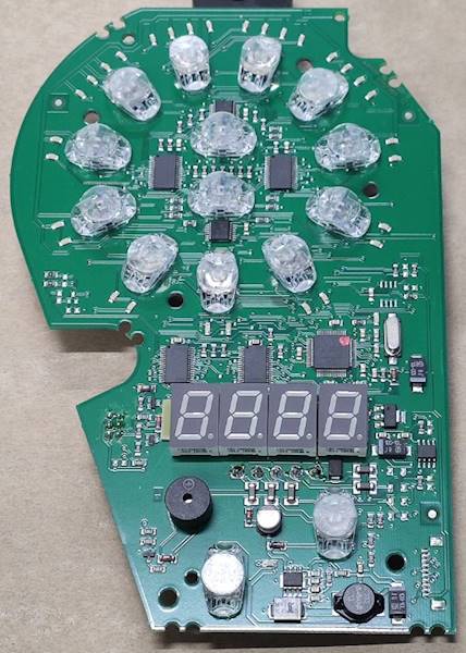 PCB Płytka panela sterowania Soltron XL 75 // PCB Soltron XL control panel board art 1500465 
