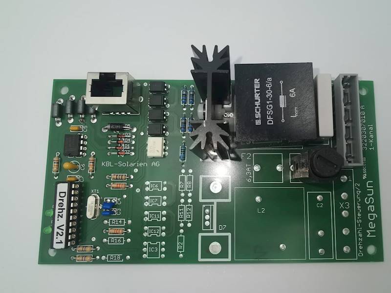PCB Płytka Wentylatora Głównego // PCB Main Fan Board KBL IV Old Art. 3220307010