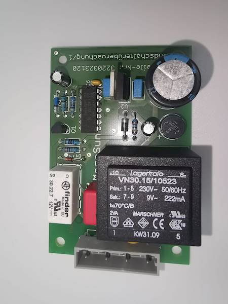 PCB płytka kontroler załaczenia łopatki wentylator // PCB board controller for fan blades art. 3220323120