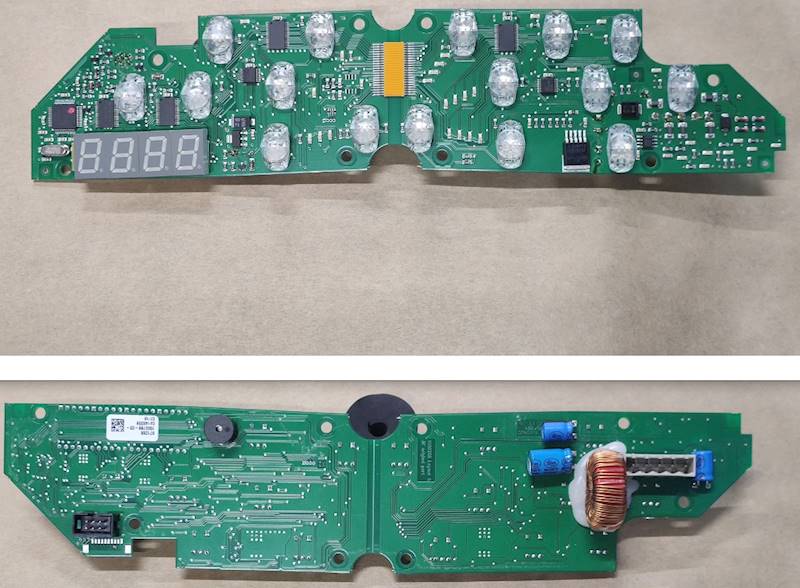 PCB Płytka panela sterowania Ergoline  Affinity/Inspiration // PCB Ergoline Affinity / Inspiration control panel board art 1500788