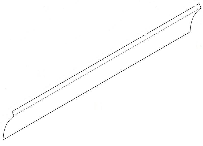 płyta akrylowa boczna / side acrylic Ergoline 600UTP / 600/670 CL (zamiennik-replacement) art. 75110503
