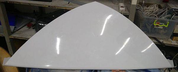 Dekor górny biały // canopy decor white MegaSun 7000 /zamiennik-replacement/ art. 75120108