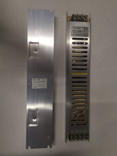 Zasilacz impulsowy 24v/8,33A 200w // Switching power supply 24v/8.33A 200w Art 00001608