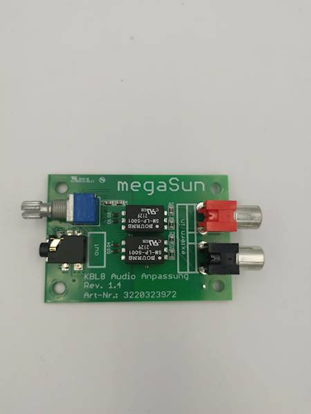 PCB płytka regulacji dźwięku / Audio adjustment board MS K-Series art. 3220323972