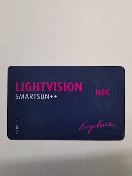 Karta NFC // NFC Card Lightvision "Smart Sun+25" art. 1511867-00