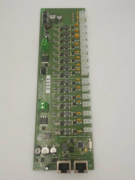 Płytka sterowania opalaczami ledowymi KBL P9S // Control board for KBL P9S led tanners Art 3220323941