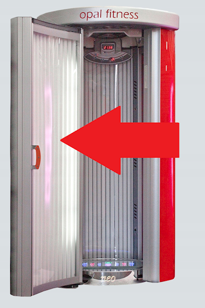 płyta akrylowa drzwi / door acrylic Opal Fitness (zamiennik-replacement) art. 75170111