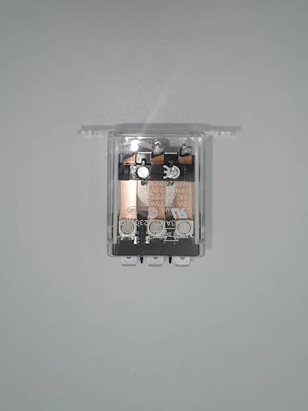 Przekaźnik dwupolowy 230V AC // Relay 735-3A C3, w. flange MS org art. 3200080020