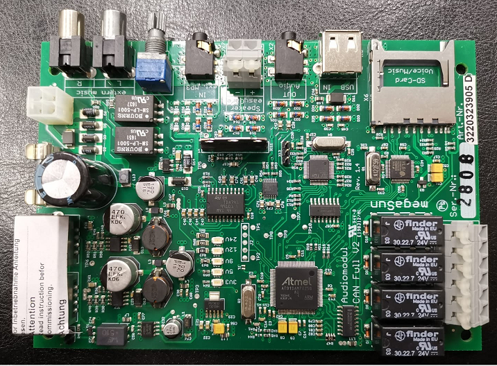 PCB Płytka Audio ( Mp3 ) // Moduł Audio CAN full V2 Art. 5119900024