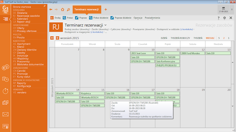 Gestor nexo PRO 1 stanowisko firma