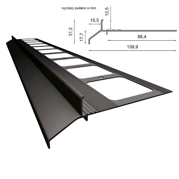 Profil okapowy system K30/K40+