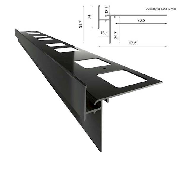 Profil okapowy K35