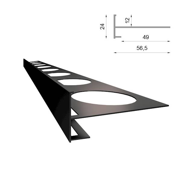 PROFIL SCHODOWY PROSTY SC1 200CM
