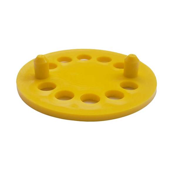 PODKŁADKA DYSTANSOWA GR 2 MM ŻÓŁTA - 10 SZT