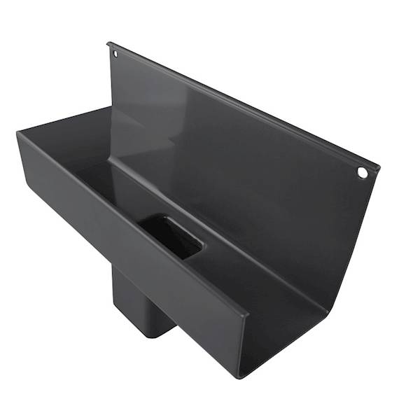 LEJ SPUSTOWY RK65 DŁ.20CM KRÓCIEC SPUSTU 45X45MM ZAŚLEPIONY PRAWY 7024