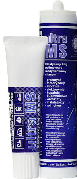 MASA KLEJĄCO USZCZELNIAJĄCA SZARY 290ML RAL 7037 (MS POLIMER)