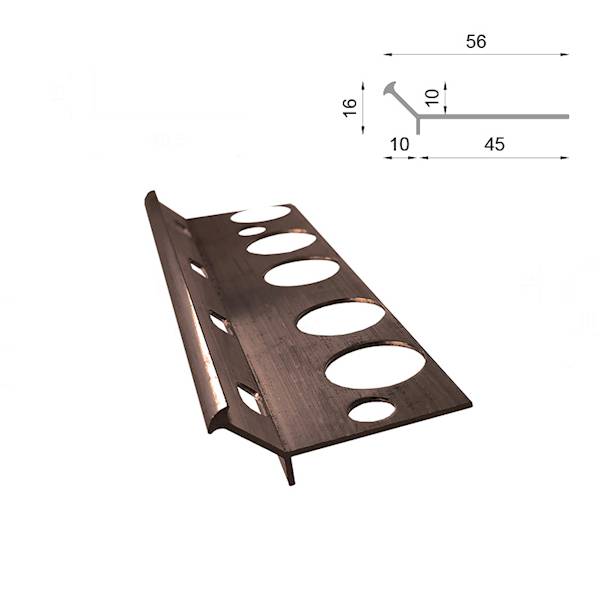 PROFIL PROSTY V2 200CM 8019