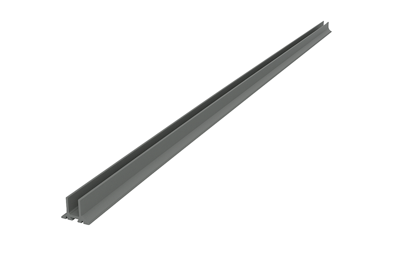 Profil główny balustrady BS 200 cm RAL 7037 SZARY