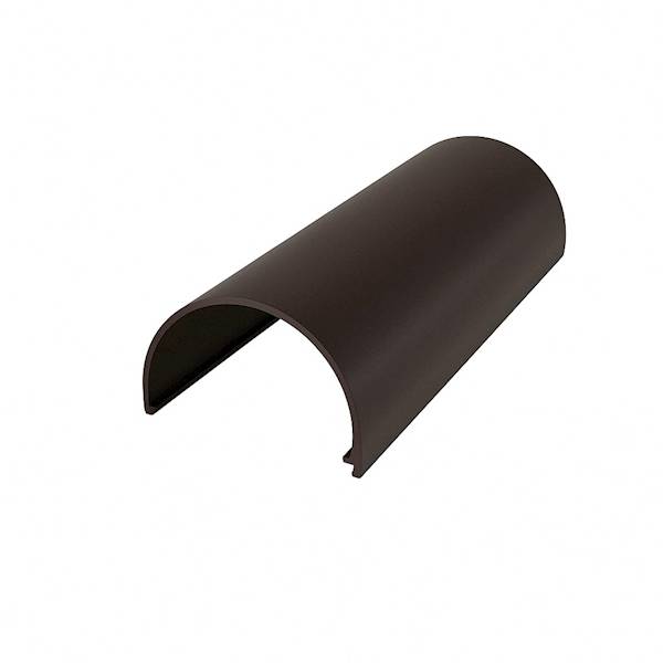 Łącznik maskownicy pochwytu balustrady BS 8 cm RAL 8019 BRĄZ