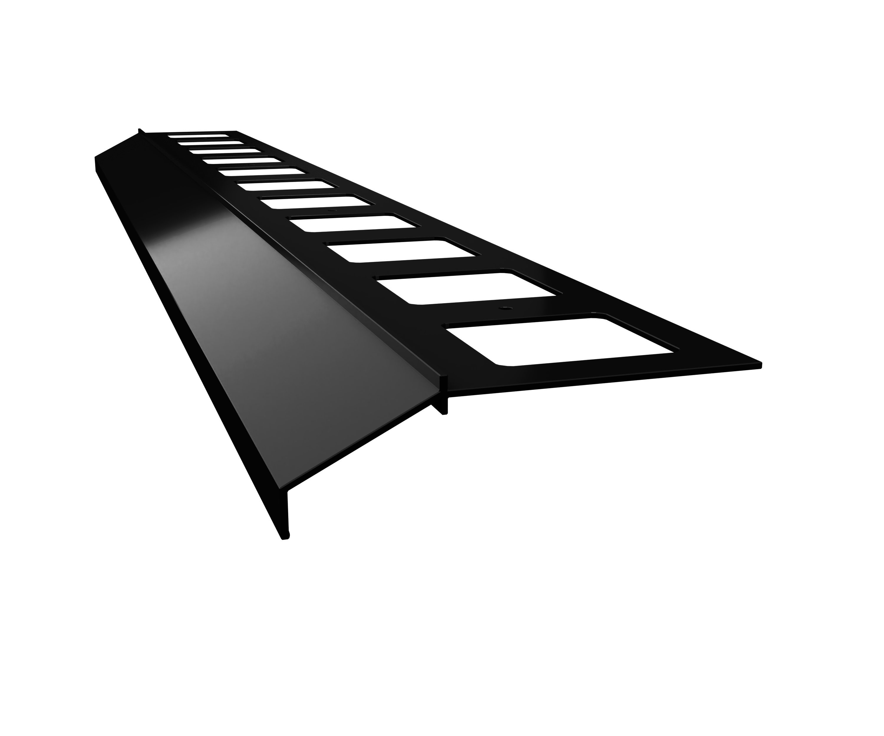 PROFIL OKAPOWY PROSTY K100 200CM 9005