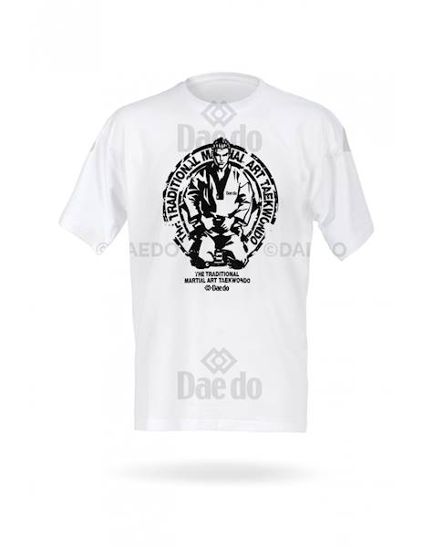 Daedo TKD Traditional t-shirt XXL biały