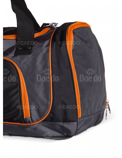Daedo Torba sportowa duża czarno/pomarańczowa