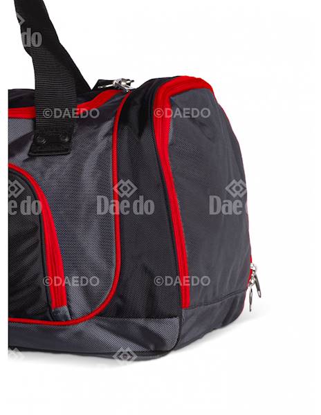 Daedo Torba sportowa duża czarno/czerwona