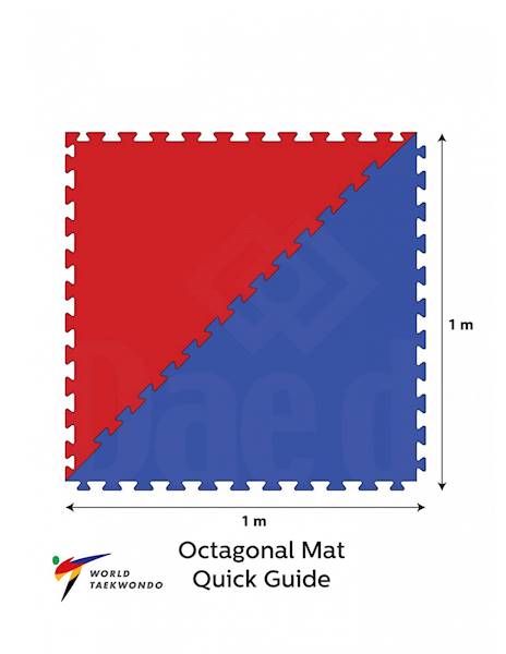 Daedo Mata Tatami WT App. OCTAGON 25mm