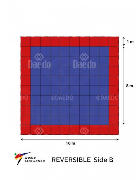 Daedo Mata Tatami WT approved 25mm