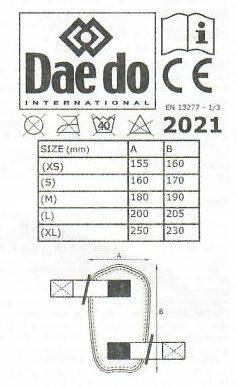 Daedo Ochraniacz Przedramienia SILVER WT rozm. M
