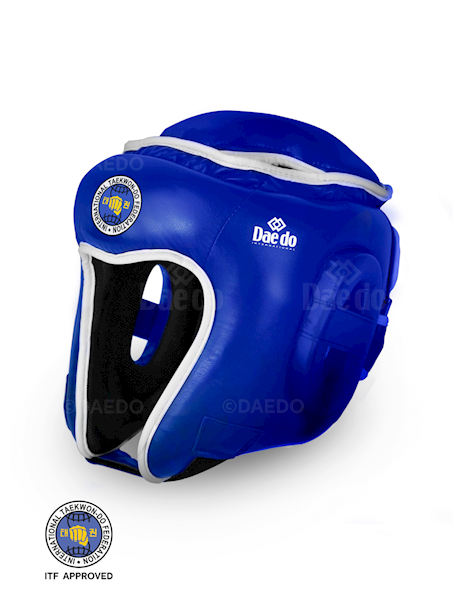 Kask ITF Approved czerwony PU roz. M