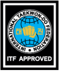 Kask ITF Approved czerwony PU roz. M