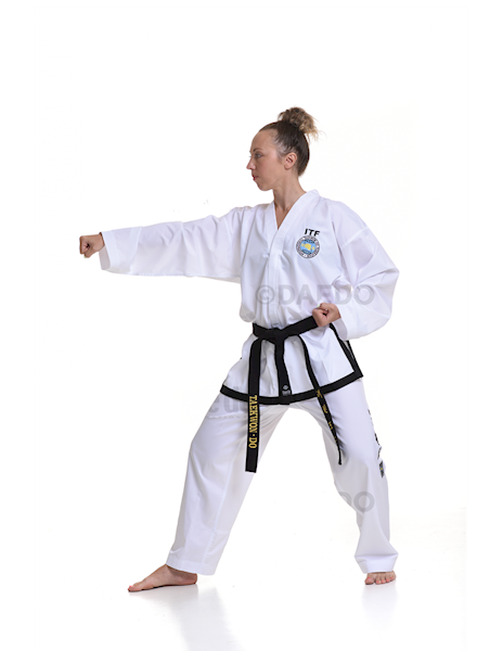 Dobok ITF Approved Black Belt Competition 5/180cm
