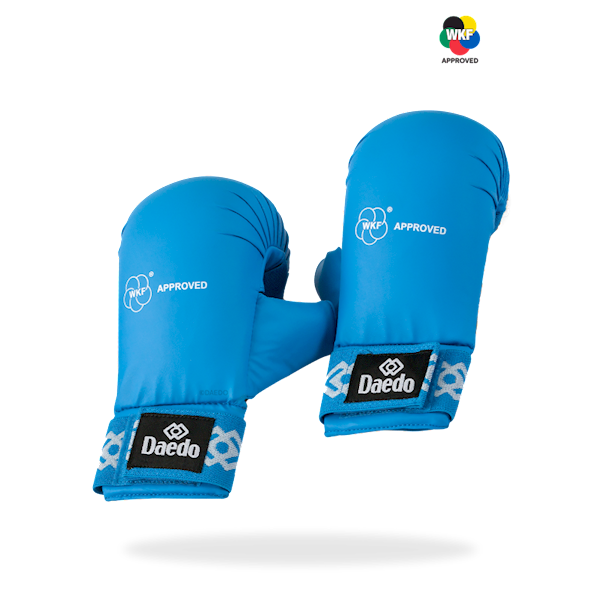 WKF ochraniacz dłoni L niebieski